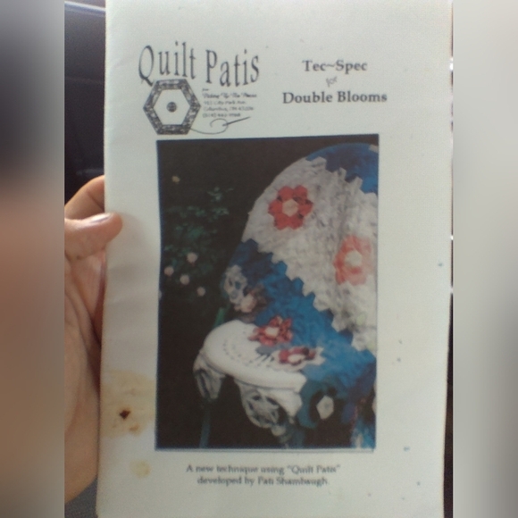 Quilt Patis Tec-Spee Double Blooms Quilt Pattern Quilting - Picture 1 of 2